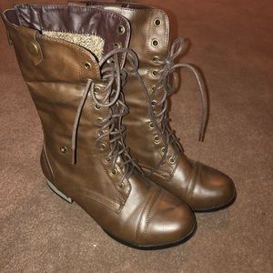 Brown boots